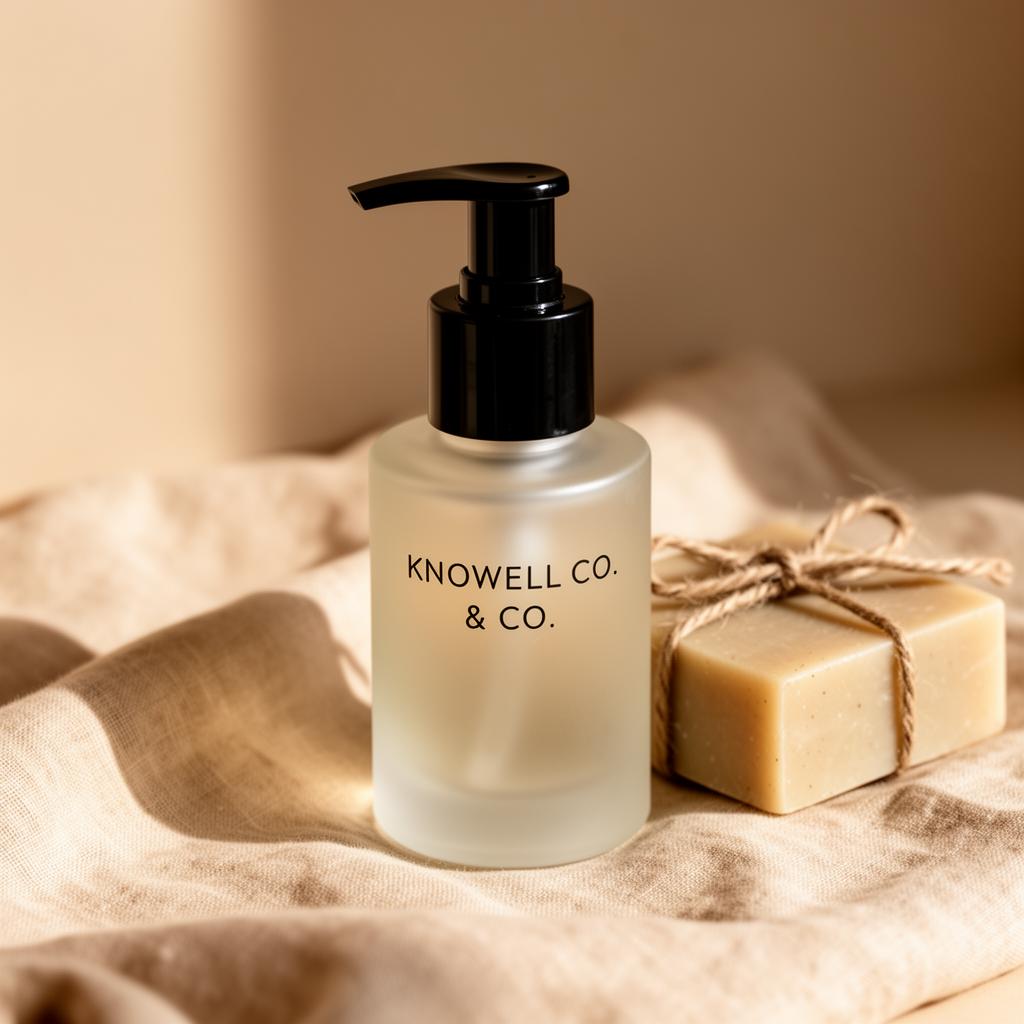ÉCLAT TOTALE luxury lotion on warm linen